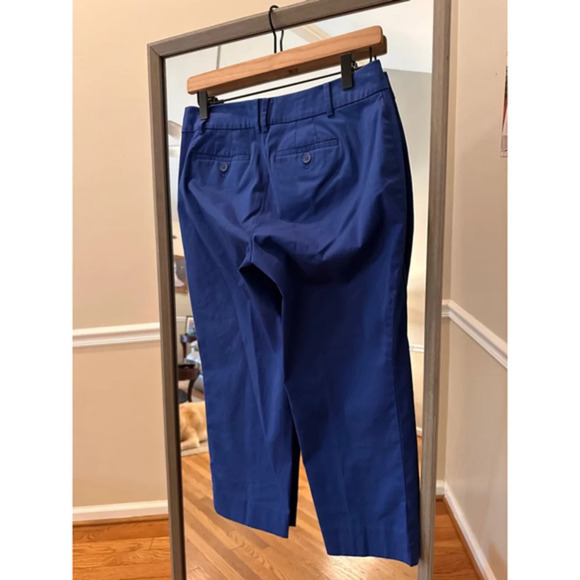 Women's Talbots Petite Blue Crop Pants Size 2P THE PERFECT CROP - Picture 4 of 8